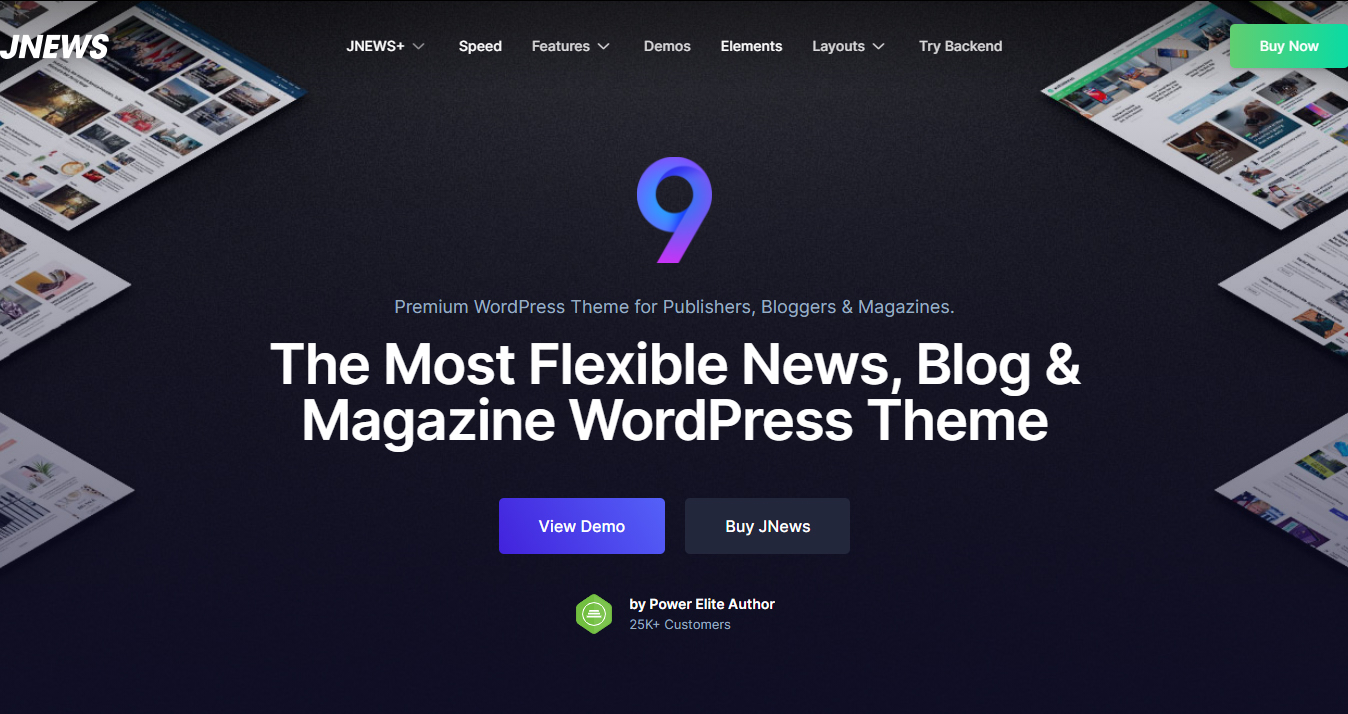 JNews V.9 – New WordPress Newspaper Magazine Blog AMP Theme