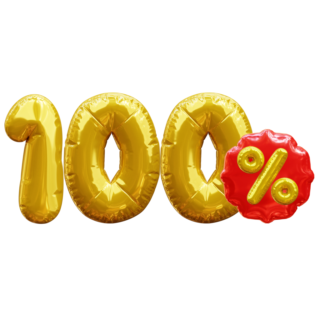 3D Discount Numbers Illustration Premium & Modern Brand Style