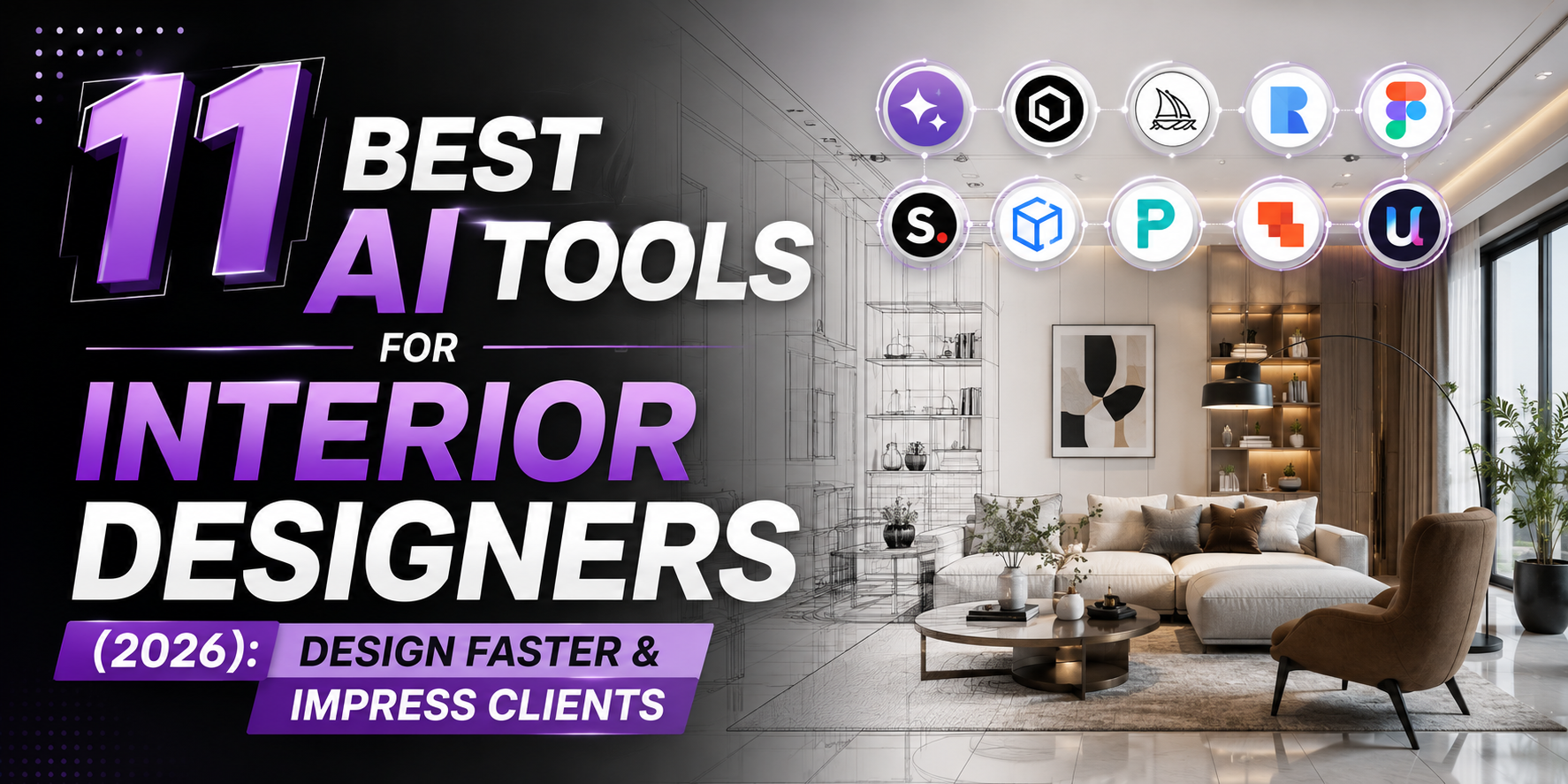 11 Best AI Tools for Interior Designers (2026): Design Faster & Impress Clients