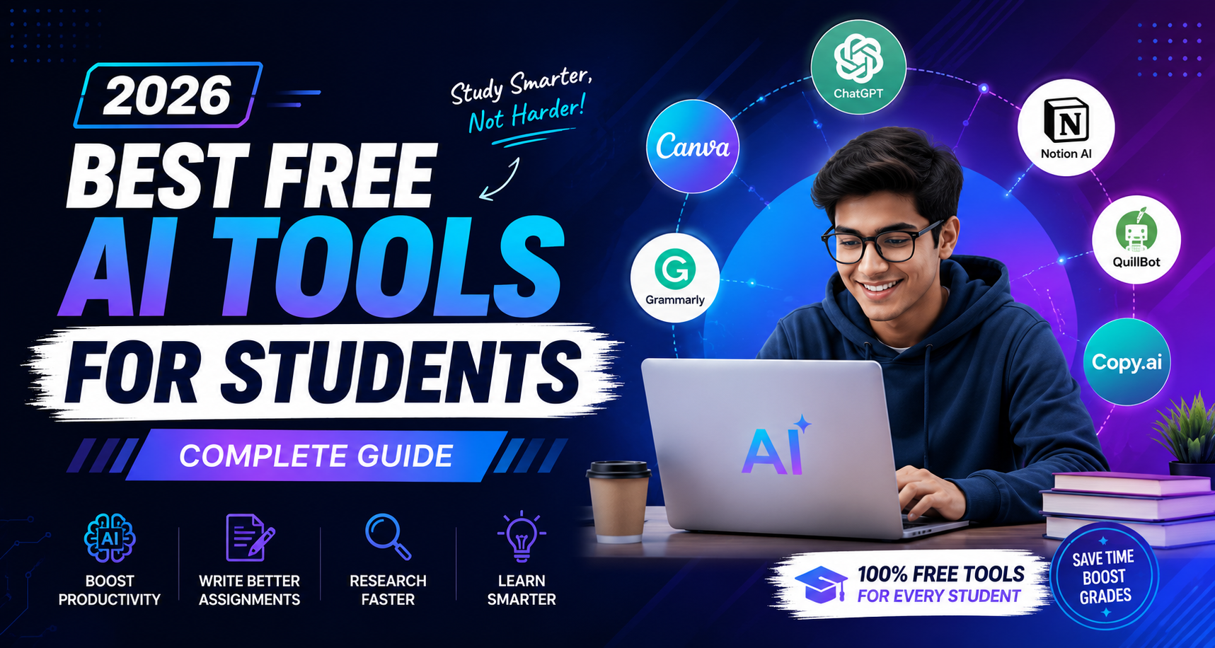 Best Free AI Tools for Students in 2026 (Complete Guide)