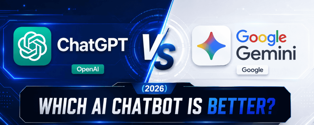 ChatGPT vs Google Gemini (2026): Which AI Chatbot Is Better?