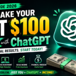 How to make money with ChatGPT First $100 Online with ChatGPT (Beginner's Guide 2026)