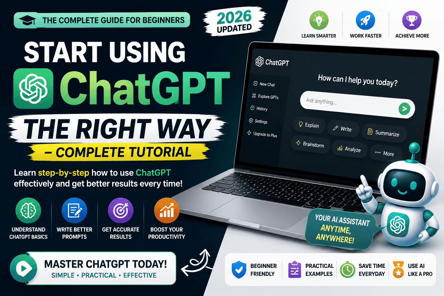 Start Using ChatGPT the Right Way – Complete Tutorial
